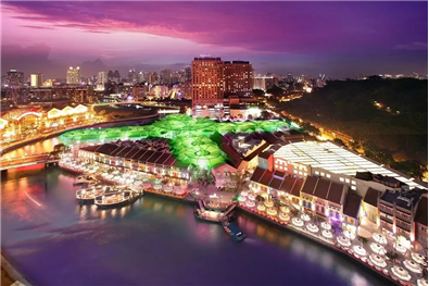 新加坡Clarke Quay滨水改造