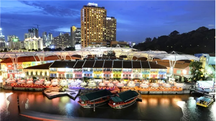 新加坡Clarke Quay滨水改造