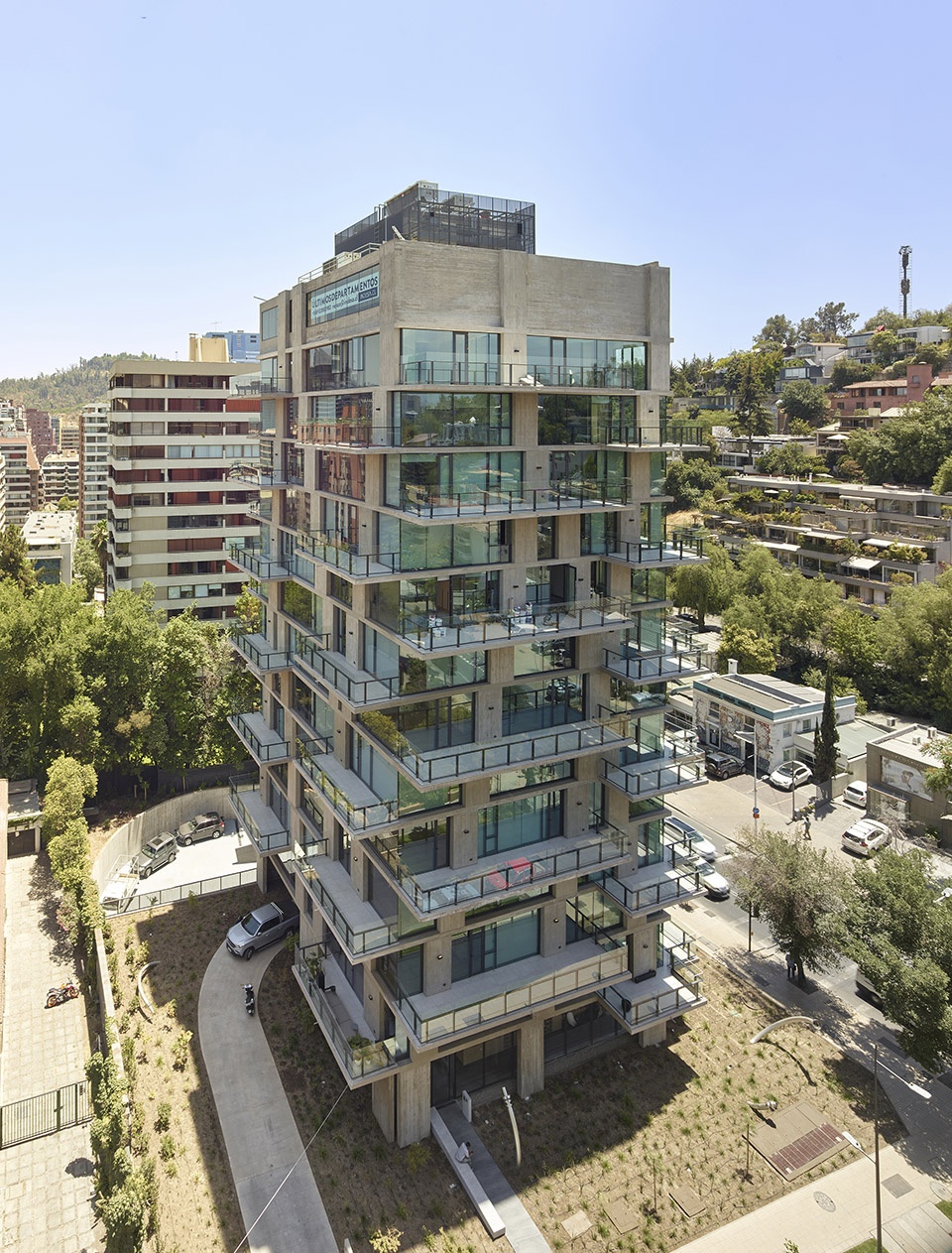 智利圣地亚哥Riesco Leguia公寓