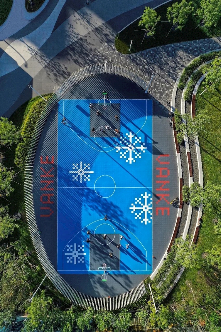 金盘网图片 哈尔滨万科金域悦府项目 · 鲸鱼悦府公园