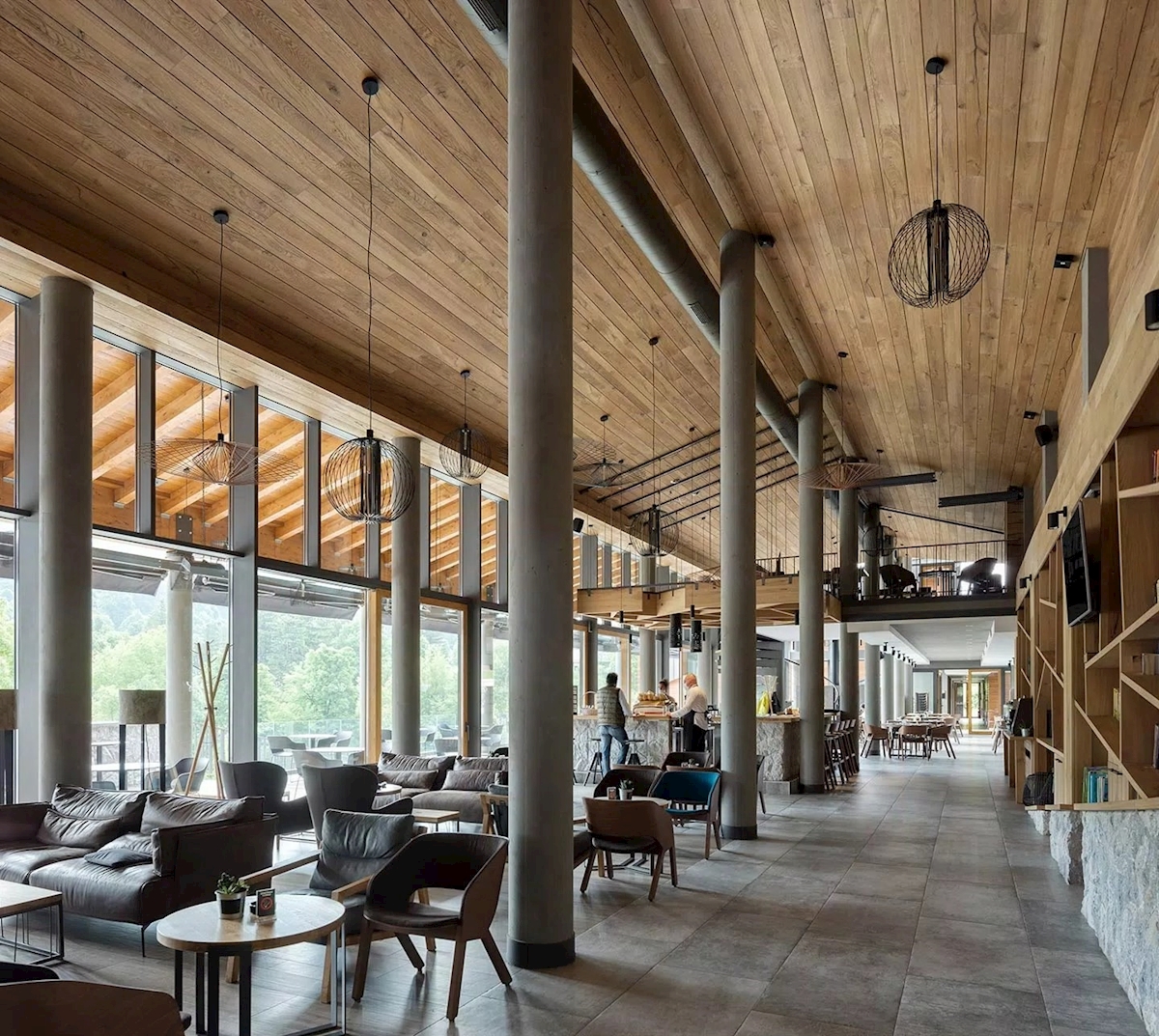塞爾維亞拉-蒙達酒店 Ramonda Hotel（邁普斯系列米色30×60啞光、淺灰色60×60啞光、細木系列灰褐色15×120、20×120、30×120啞光） (11)
