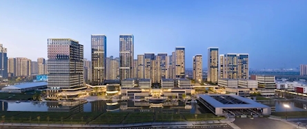杭州-亚运村万科日耀之城滨水商业项目