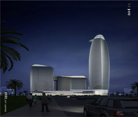 北海北部灣國際金融中心建筑方案設計