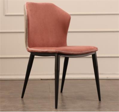 TEKD现代简约碳素钢底架餐椅-Y1836