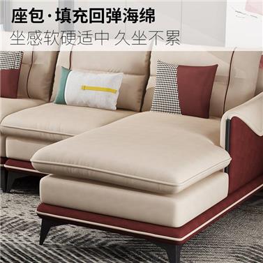 现代科技布沙发布艺沙发转角沙发